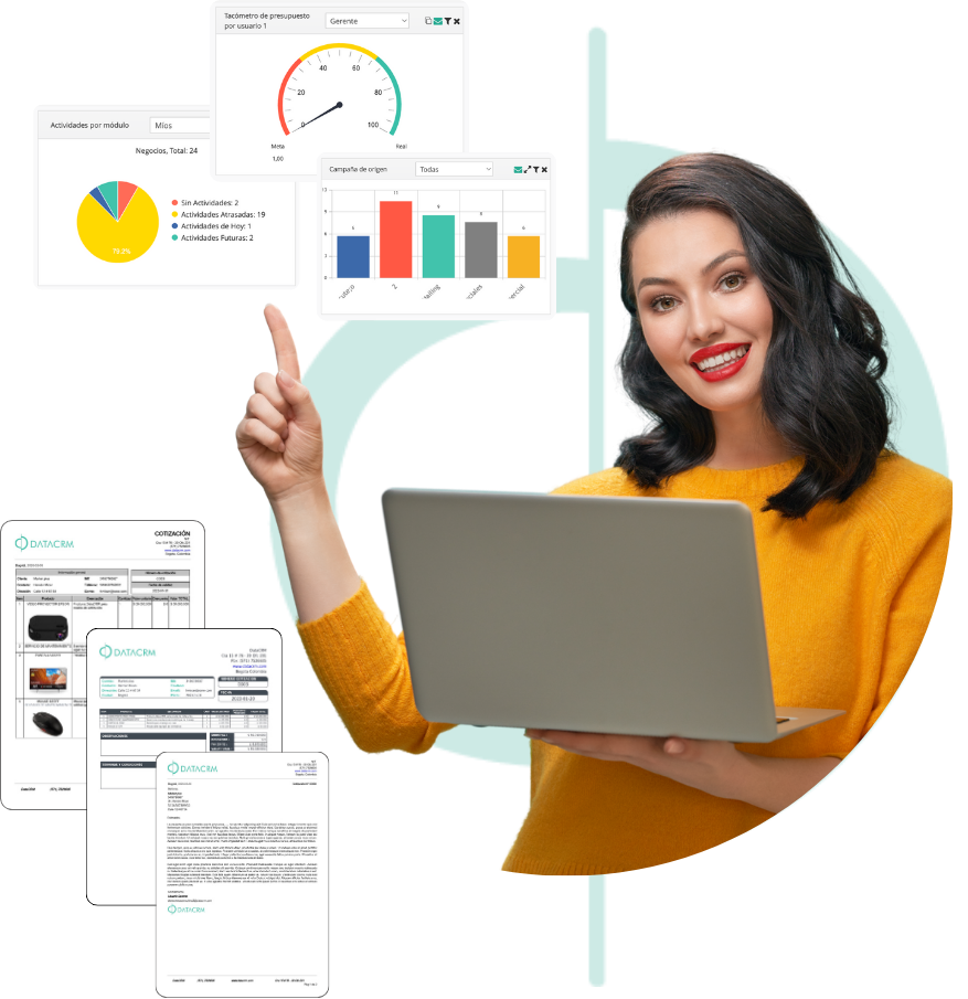 Sistema CRM para comerciales